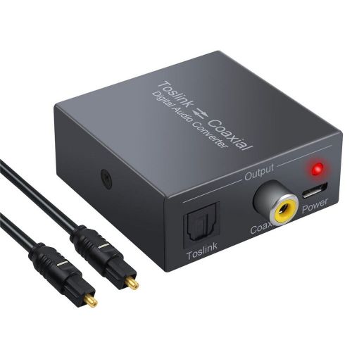 Конвертер звука оптический Toslink to Coaxial Audio, Coaxial Audio to Toslink