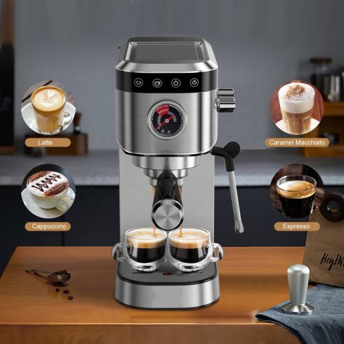 Кофеварка, кофемашина рожковая c капучинатором Espresso maker CM5100