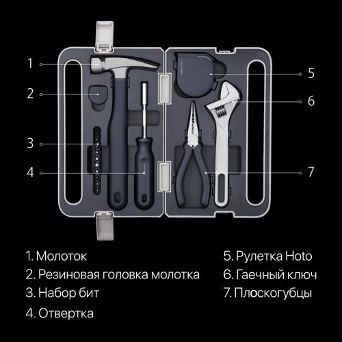 Набор инструментов Xiaomi HOTO Household Tool Kit