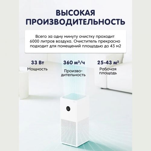 Очиститель воздуха Xiaomi Mi Air Purifier 4 Lite