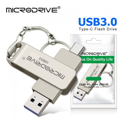 Флешка MicroDrive для Android смартфонов, 256GB