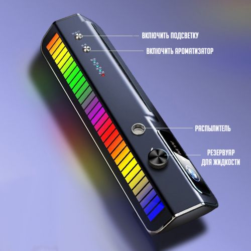 Ароматизатор для автомобиля ультразвуковой с автовизиткой Aromatherapy Instrument N6