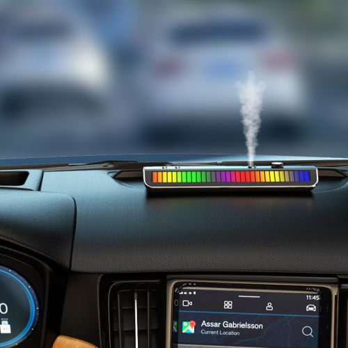 Ароматизатор для автомобиля ультразвуковой с автовизиткой Aromatherapy Instrument N6
