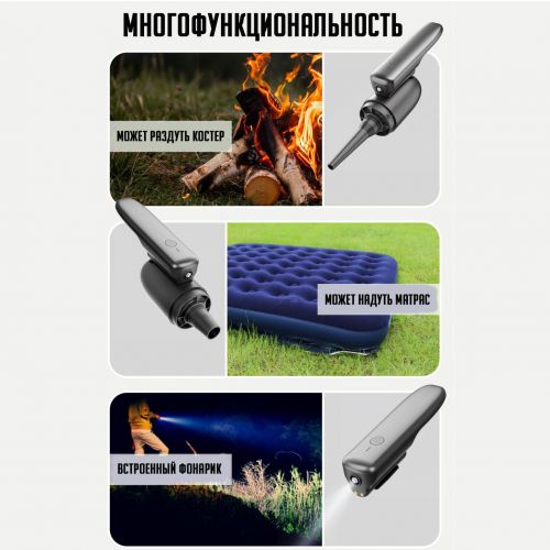 Ручной беспроводной пылесос Xiaomi LOMY Car Handheld Vacuum Cleaner F18 с функцией обратного выдува воздуха