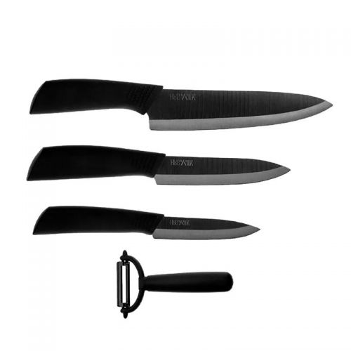 Набор керамических ножей Xiaomi Huo Hou Nano Ceramic Knife Set 4 в 1