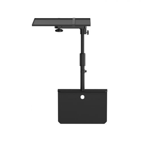 Универсальный кронштейн для проектора за кровать или на столик + полка