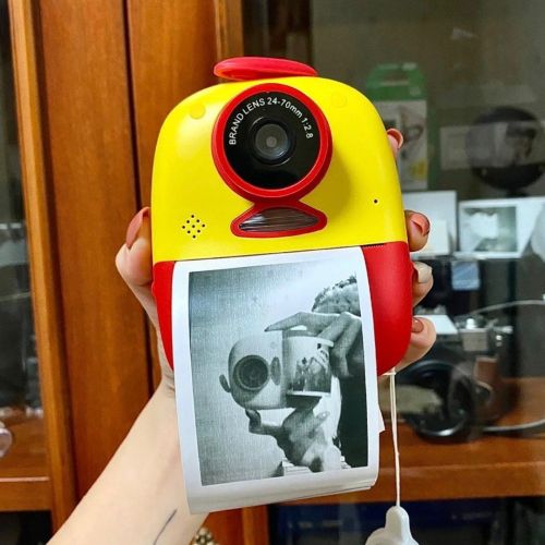 Детский цифровой фотоаппарат с моментальной печатью со встроенным принтером Print Camera D10