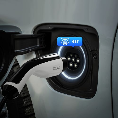 Зарядное устройство для электромобиля 3.5 кВт 16A 1-фаза Type2, GBT EV charge, 5 метров кабель