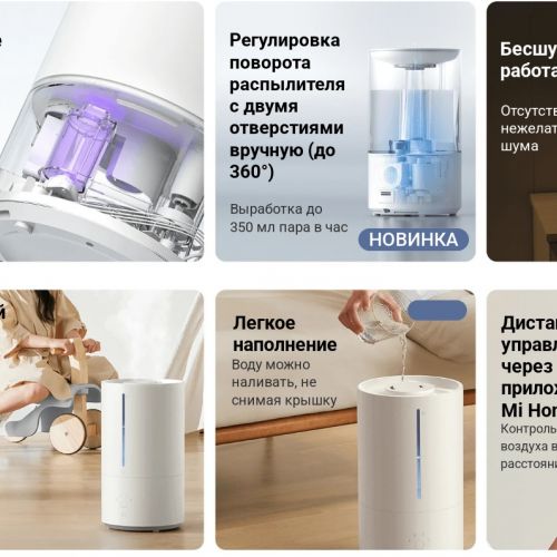 Отдел 2. Увлажнитель воздуха Xiaomi Humidifier 2 Smart