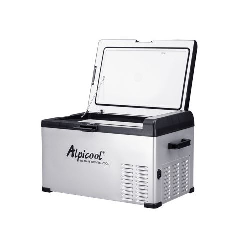 Компрессорный автомобильный холодильник Alpicool A30 (30 литров). Портативный мини-холодильник морозильник