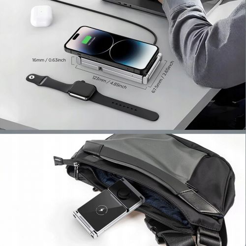 Док-станция 3в1 Wireless Charging station T30, беспроводная зарядка