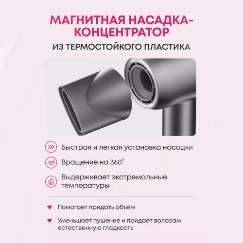 Фен для волос профессиональный High speed Hair dryer MG-02