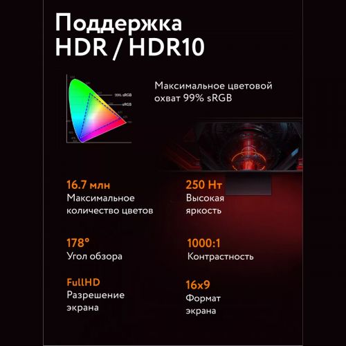 Игровой монитор Xiaomi Redmi X27G, 27 дюймов