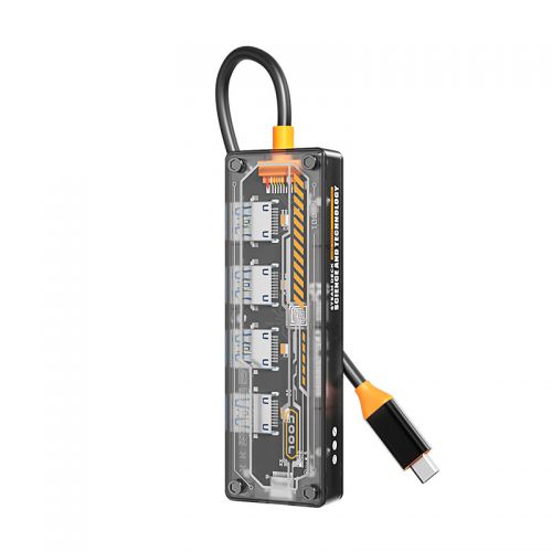 Адаптер-переходник Docking Station 6 in 1 USB Type-C Hub