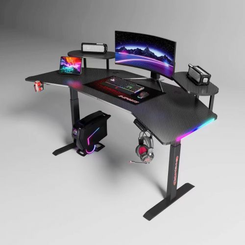 Компьютерный игровой стол с электронной регулировкой высоты Gaming Tab Pro
