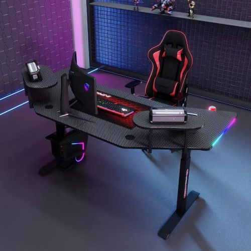 Компьютерный игровой стол с электронной регулировкой высоты Gaming Tab Pro