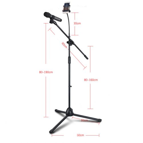 Штатив c креплением для телефона, микрофона Mic Stand