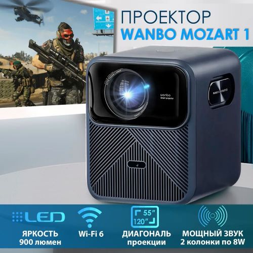 Проектор Xiaomi WanBo Mozart 1 Global
