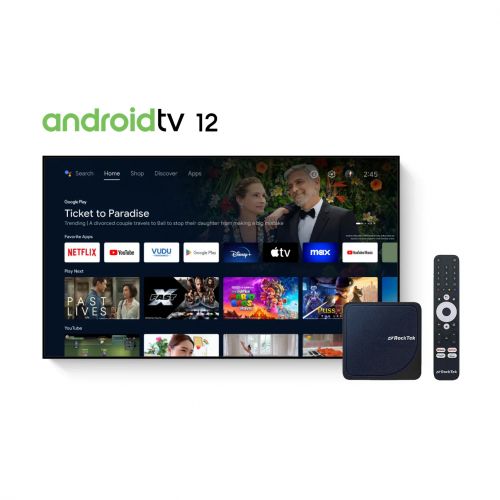 Приставка для Телевизора Rocktek G2 + Геймпад, Android (4+64GB) Global