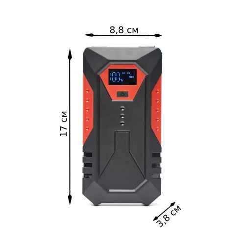 Пусковое зарядное устройство High Power Jump Starter 12000 Mah в чехле