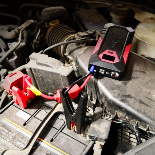 Пусковое зарядное устройство High Power Jump Starter 12000 Mah в чехле