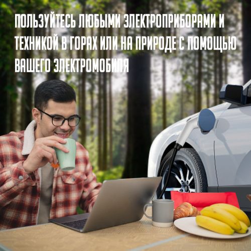 Розетка переноска GBT Type2 для электромобилей