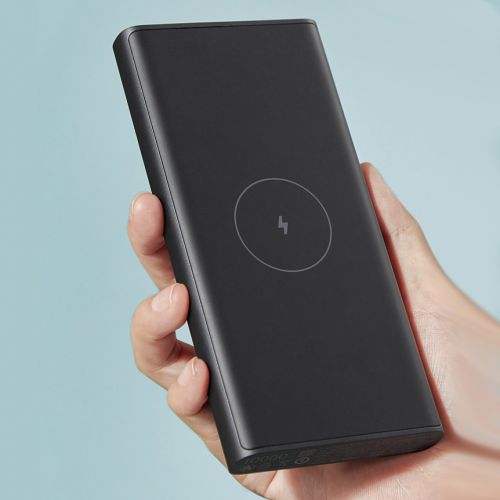 Powerbank аккумулятор с поддержкой беспроводной зарядки Xiaomi Wireless Power Bank 10000 Mah