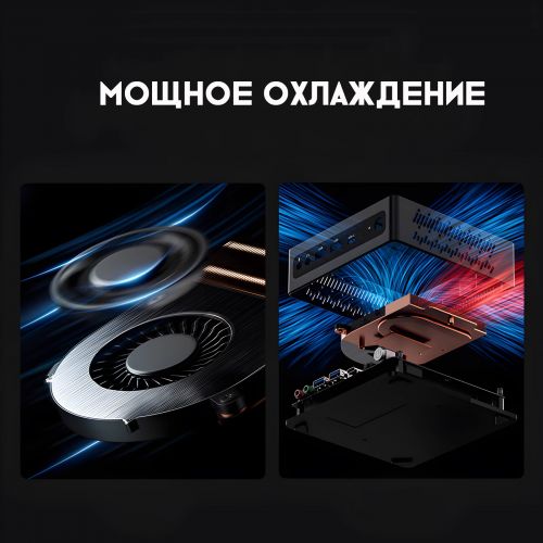 Мини ПК Ryzen X AMD Ryzen 5 5500U (16+256GB)