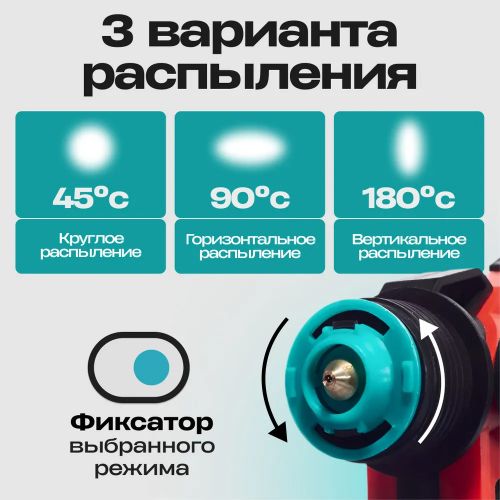 Краскопульт аккумуляторный для краски Spray Gun