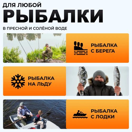 Подводная камера для рыбалки Fish Finder, Экран 5 дюймов, 30 метров
