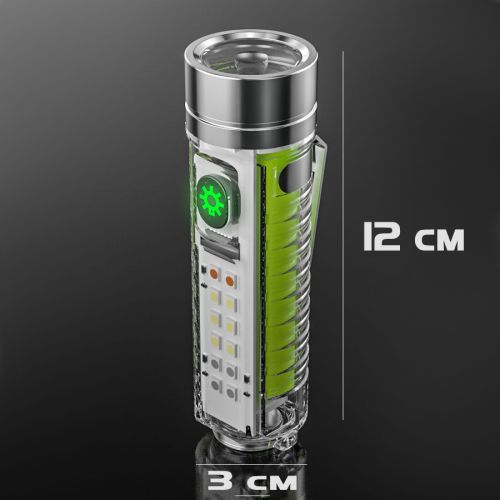 Фонарик Multifunctional Zoom Flashlight 520A