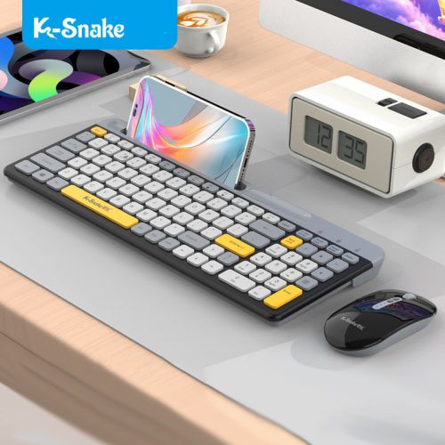 Комплект беспроводная клавиатура + мышь K-Snake K100