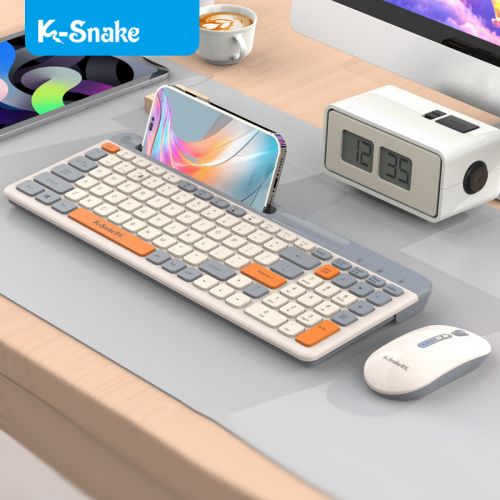 Комплект беспроводная клавиатура + мышь K-Snake K100