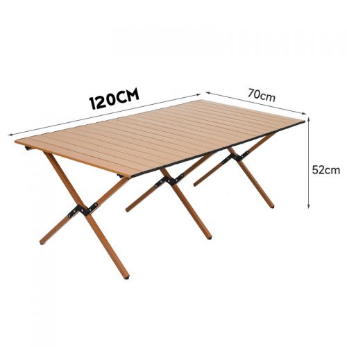 Складной туристический стол Camping table 120см x 70см