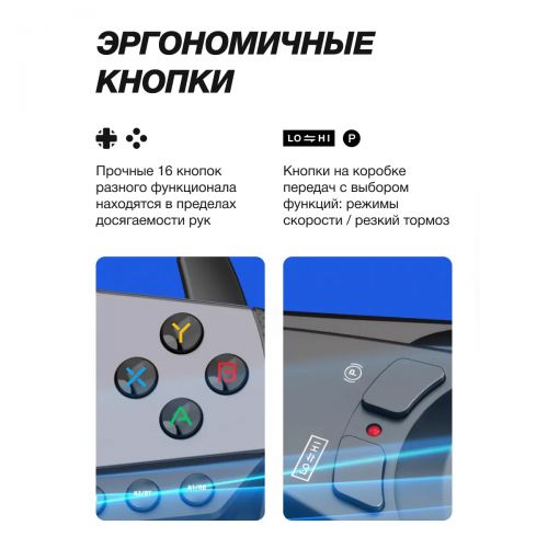 Игровой руль PXN V9 gen2 с педалями и коробкой передач для PS3,PS4,Xbox,PC
