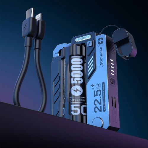 Внешний аккумулятор PowerBank Terminator M1 5000mAh + 5000mAh