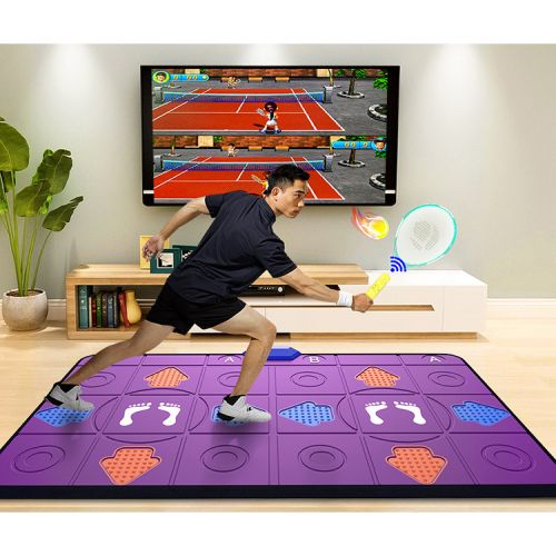 Интерактивная спортивная игровая AR консоль + Танцевальный коврик Dancing Mat X2