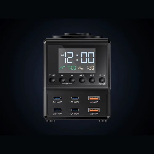 Док-станция 10в1 Gan Charger H688, беспроводная зарядка
