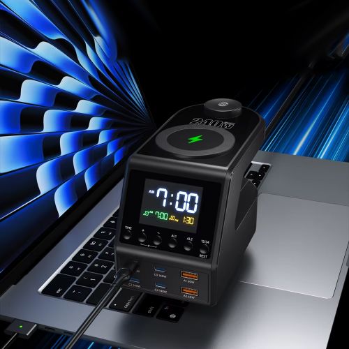 Док-станция 10в1 Gan Charger H688, беспроводная зарядка