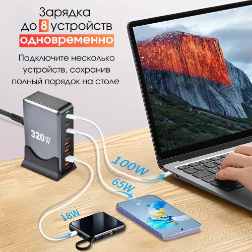 Сетевая станция GaN PRO Desktop Fast charger