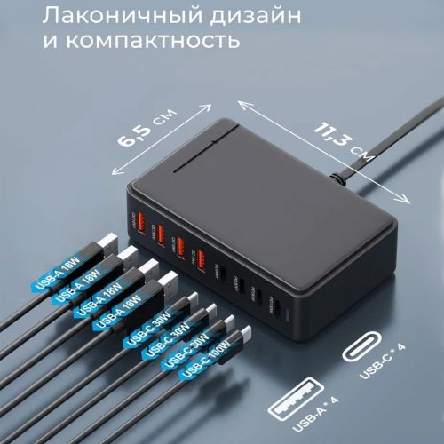 Сетевая станция GaN PRO Desktop Fast charger