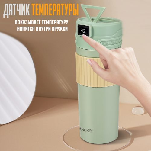Термокружка с датчиком температуры Discoverer 480мл