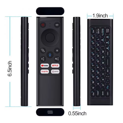 Пульт управления с Bluetooth и клавиатурой X9-A Для Android приставки и телевизора