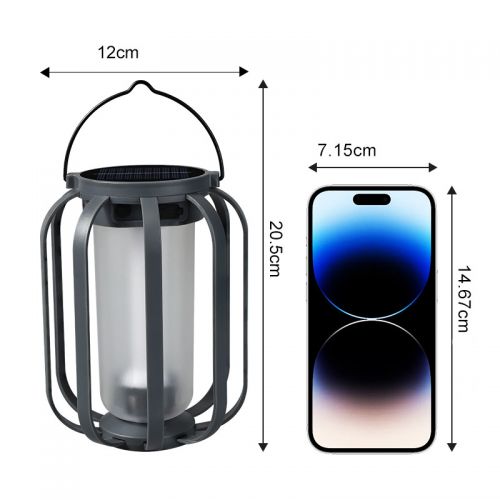 Лампа походная Flame Lamp c зарядкой от солнечной батареи