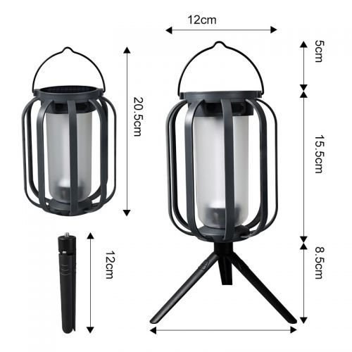 Лампа походная Flame Lamp c зарядкой от солнечной батареи