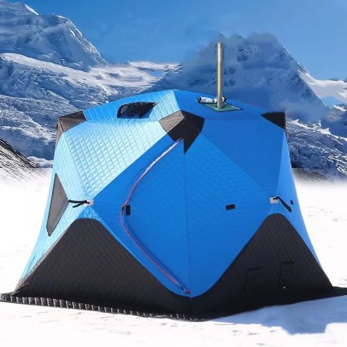 Палатка утепленная автоматическая Cube camping 240 X 240 X 200см