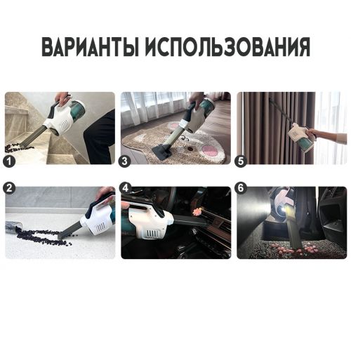 Автомобильный Ручной беспроводной пылесос Handheld Vacuum Cleaner