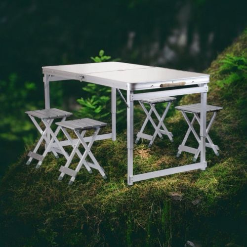 Походный Туристический Мини стол + 4 стула Happy Camping