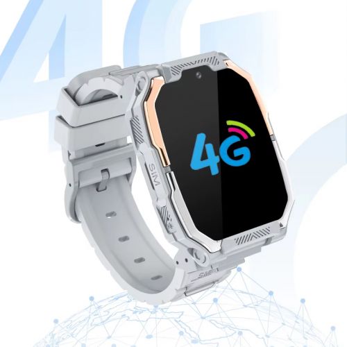 Детские Android смарт часы-телефон Smart Watch X500 с GPS, Sim картой и поддержкой 4G видеозвонков (2+16GB)