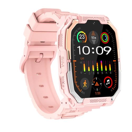 Детские Android смарт часы-телефон Smart Watch X500 с GPS, Sim картой и поддержкой 4G видеозвонков (2+16GB)